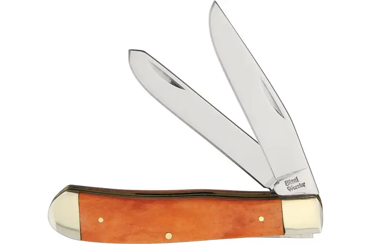 Frost Steel Warrior Trapper BurntRed Folding Knife